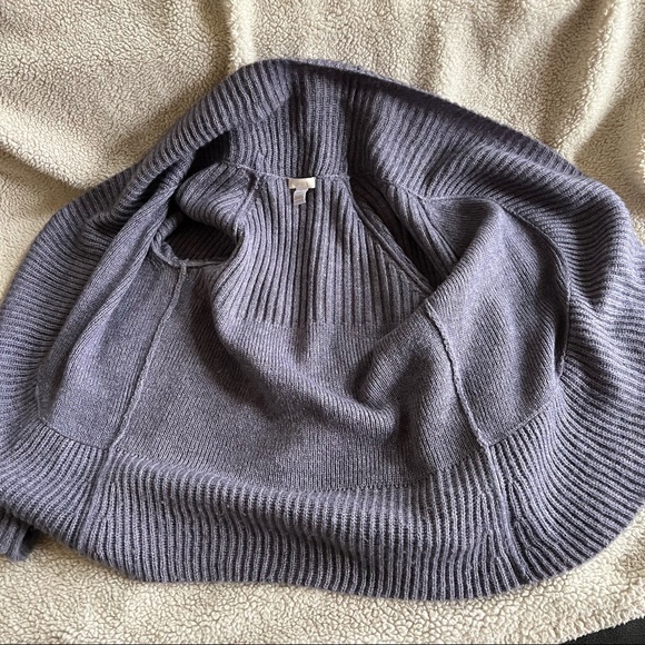 Beautiful circle sweater cardigan open front soft acrylic blend 8 Chico’s 1 - Picture 4 of 6